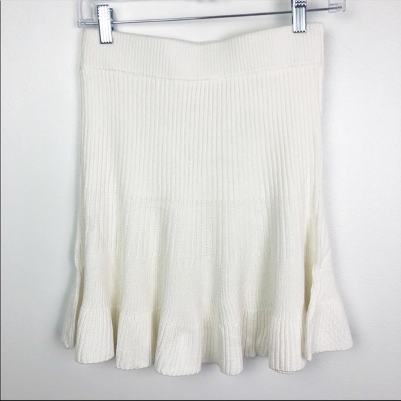 Free People Solid Gold Skirt Cream Medium NWT - Picture 5 of 9